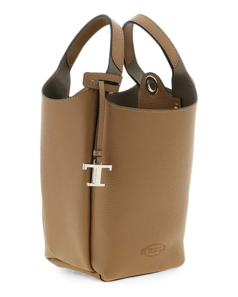 TOD'S T Timeless Beuteltasche - Braun Braun