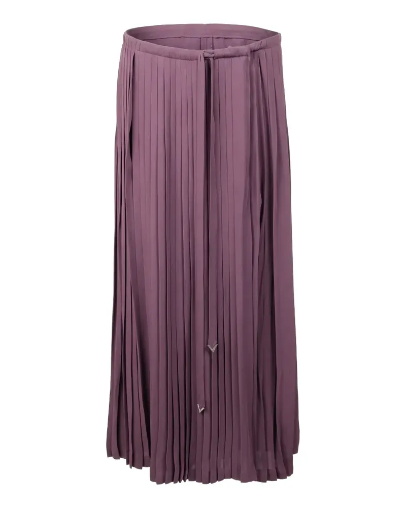 Valentino Garavani Plissierte Hose - Violett Violett