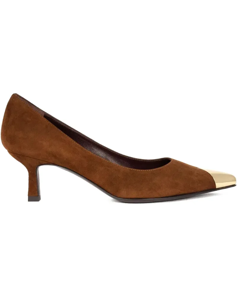 FESTA Milano Tortuga Pumps mit Metallkappe 40mm - Braun Braun