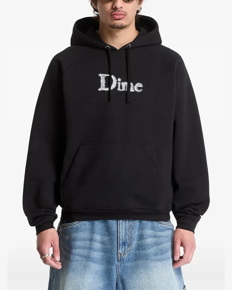 Dime long-sleeve hoodie - Schwarz Schwarz