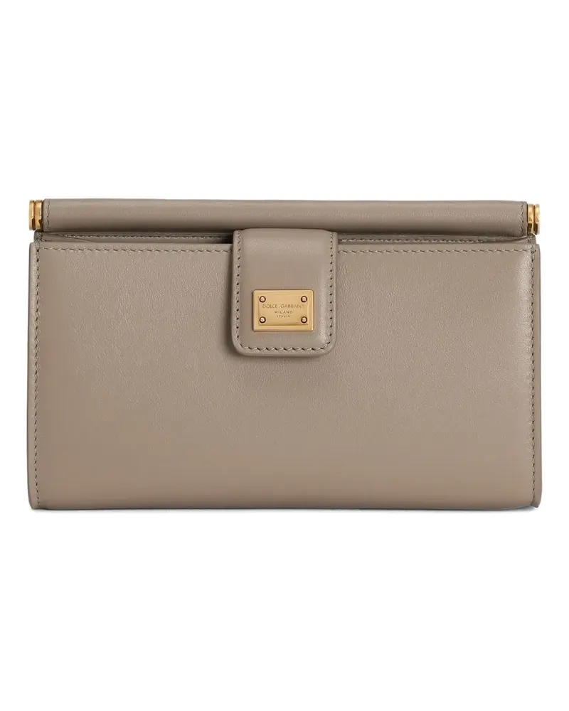 Dolce & Gabbana Handtasche aus Leder - Nude Nude