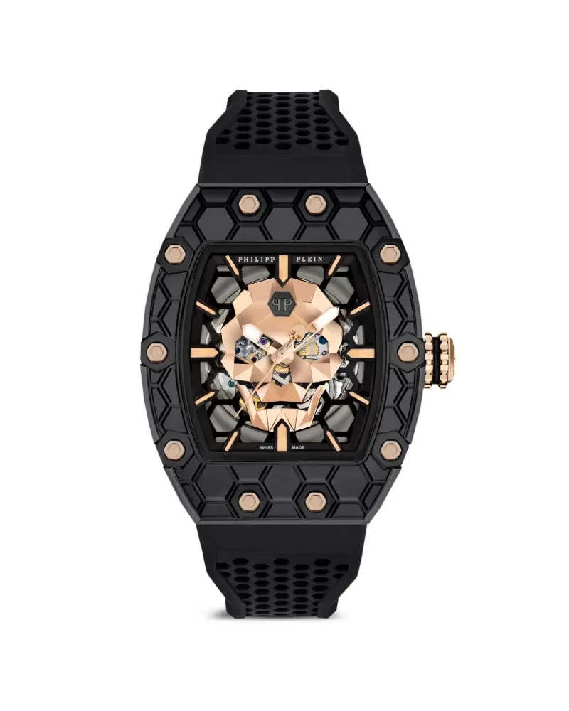 Philipp Plein Crypto King BEA$T 55mm - Schwarz Schwarz
