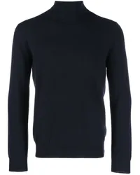 Corneliani Kaschmirpullover mit Rollkragen Blau