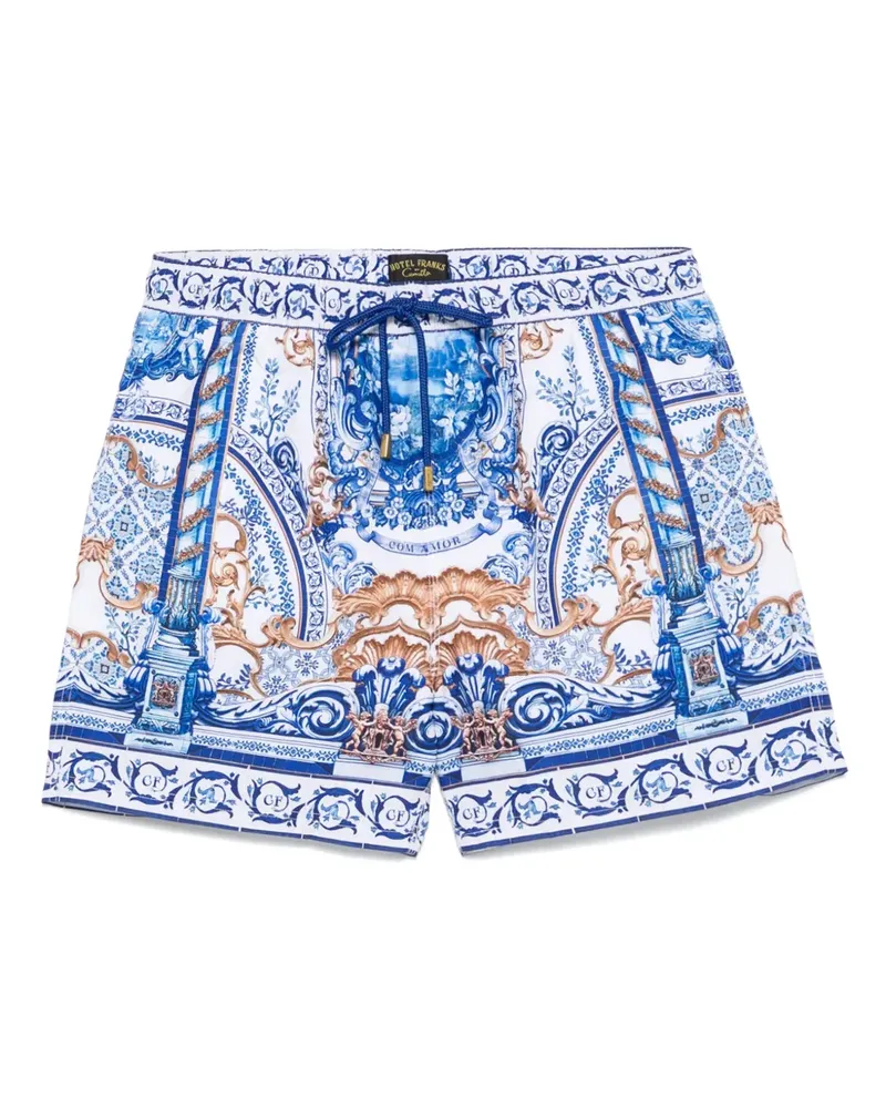 Camilla Azul Adventures Badeshorts - Blau Blau