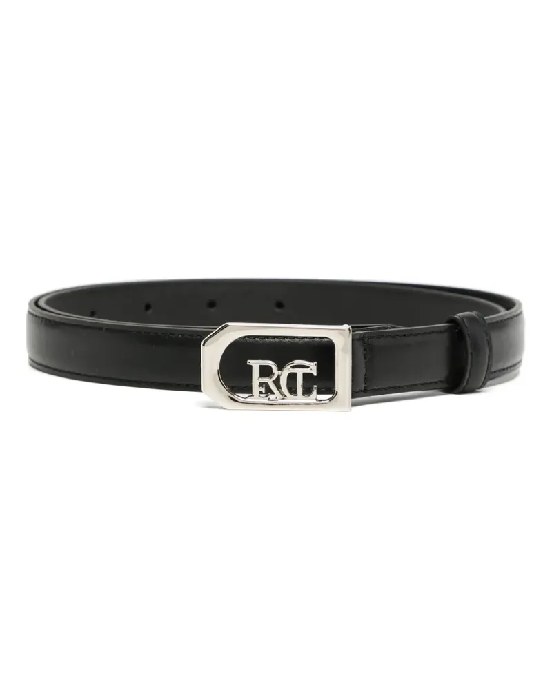 RECTO Rc Logo Daddy Gürtel - Schwarz Schwarz