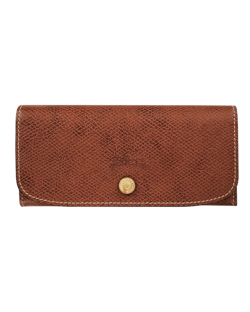 Longchamp Klassisches Portemonnaie - Braun Braun