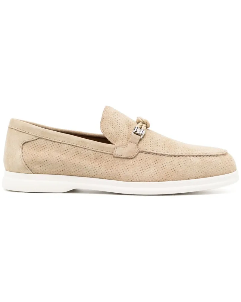 Doucal´s Loafer mit Knoten Nude