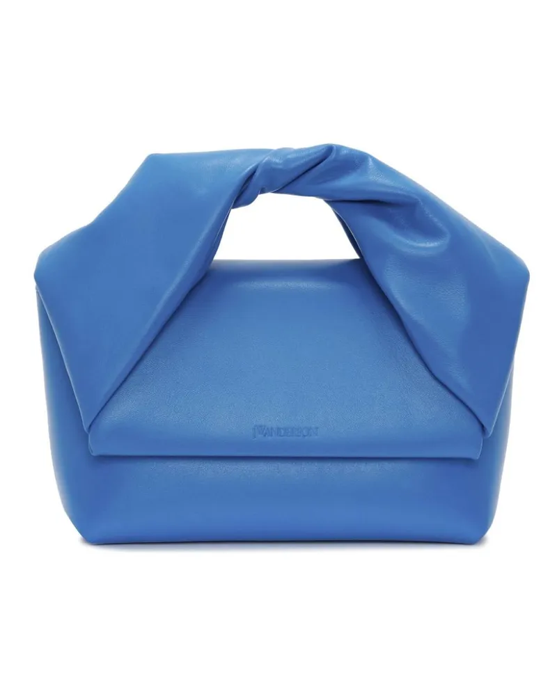 J.W.Anderson Mittelgroße Twister Schultertasche - Blau Blau