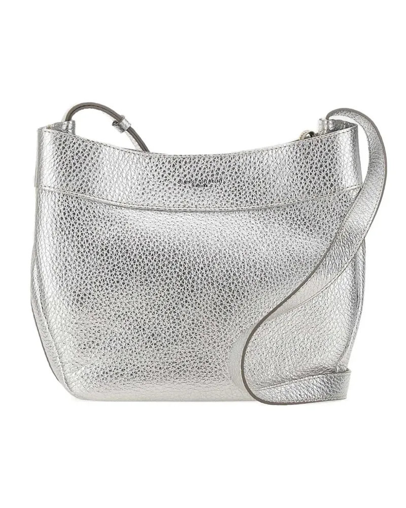 Gianni Chiarini Schultertasche aus Leder - Silber Silber