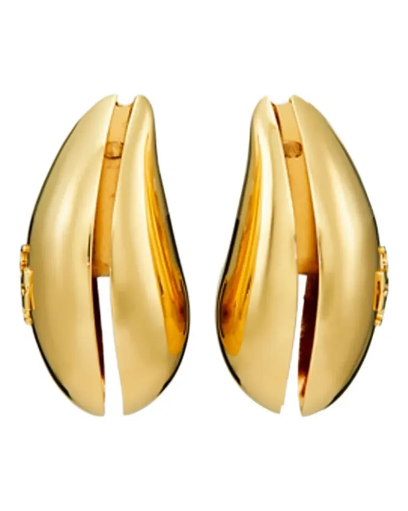 Tory Burch Wave Ohrringe - Gold Gold
