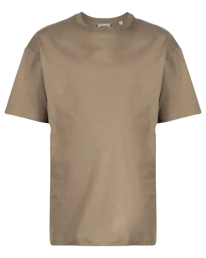 Fear of God T-Shirt mit Logo-Prägung - Braun Braun