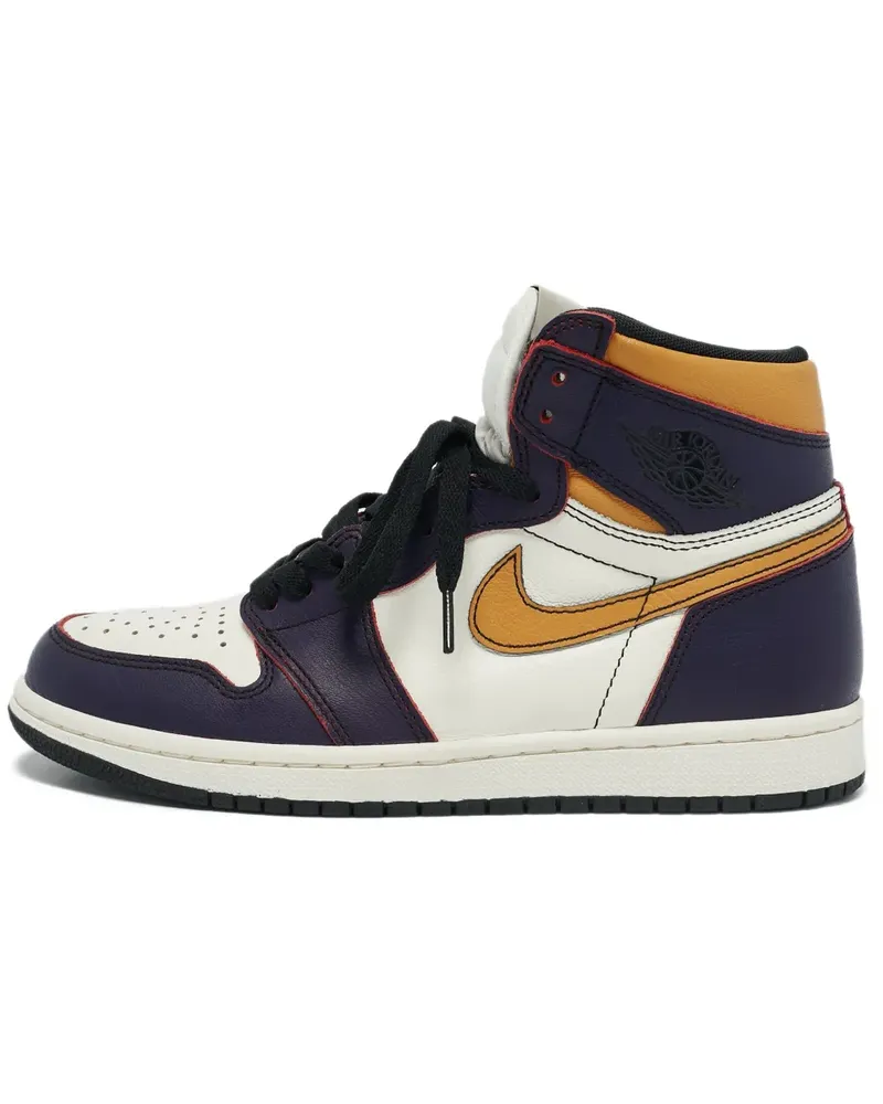 Jordan x Nike Air  1 Sneakers - Blau Blau