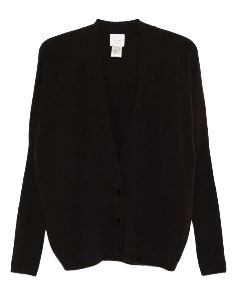ALYSI Cardigan mit V-Ausschnitt - Braun Braun
