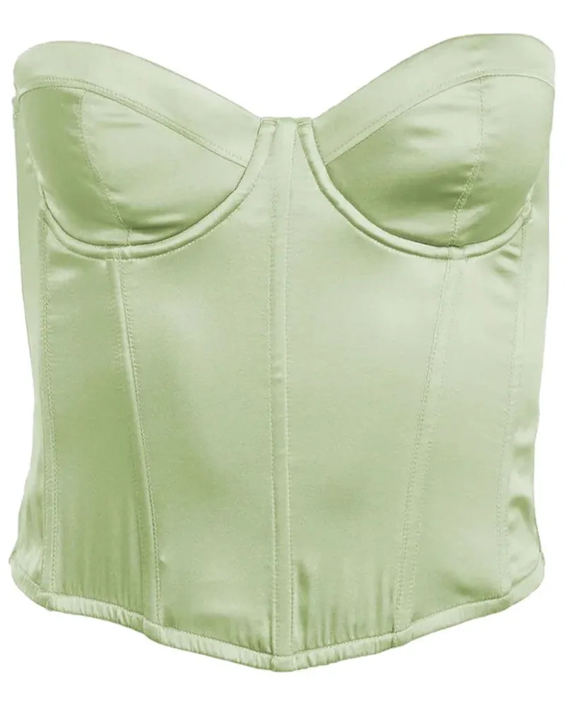 Fleur Du Mal Hamptons Bustier - Grün Grün