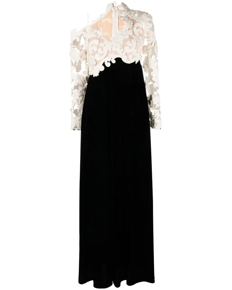 Zimmermann Besticktes Abendkleid - Schwarz Schwarz