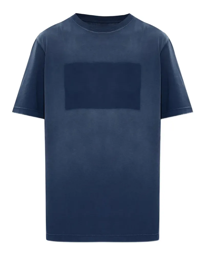 Maison Margiela T-Shirt mit Print - Blau Blau