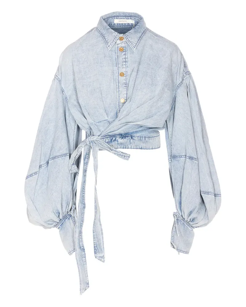Zimmermann Klassisches Jeanshemd - Blau Blau