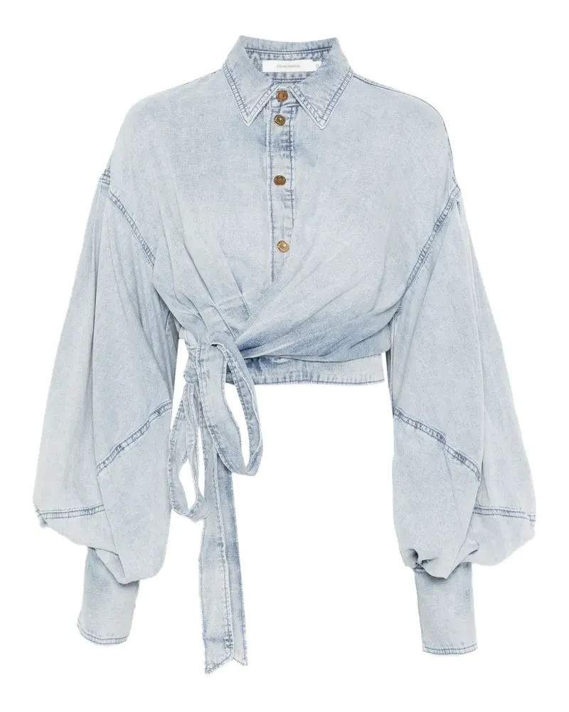 Zimmermann Klassisches Jeanshemd - Blau Blau