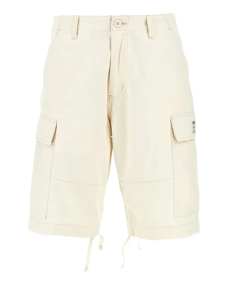 Roy Roger's Sergent cargo bermuda shorts - Weiß Weiß