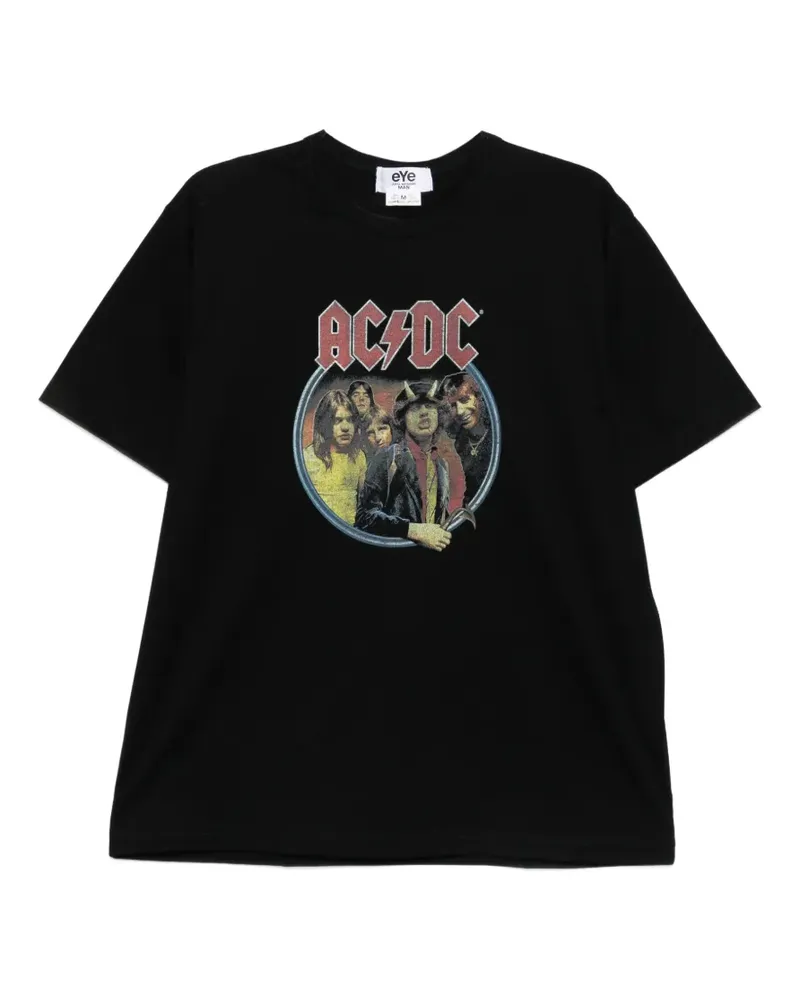 Junya Watanabe graphic T-shirt - Schwarz Schwarz