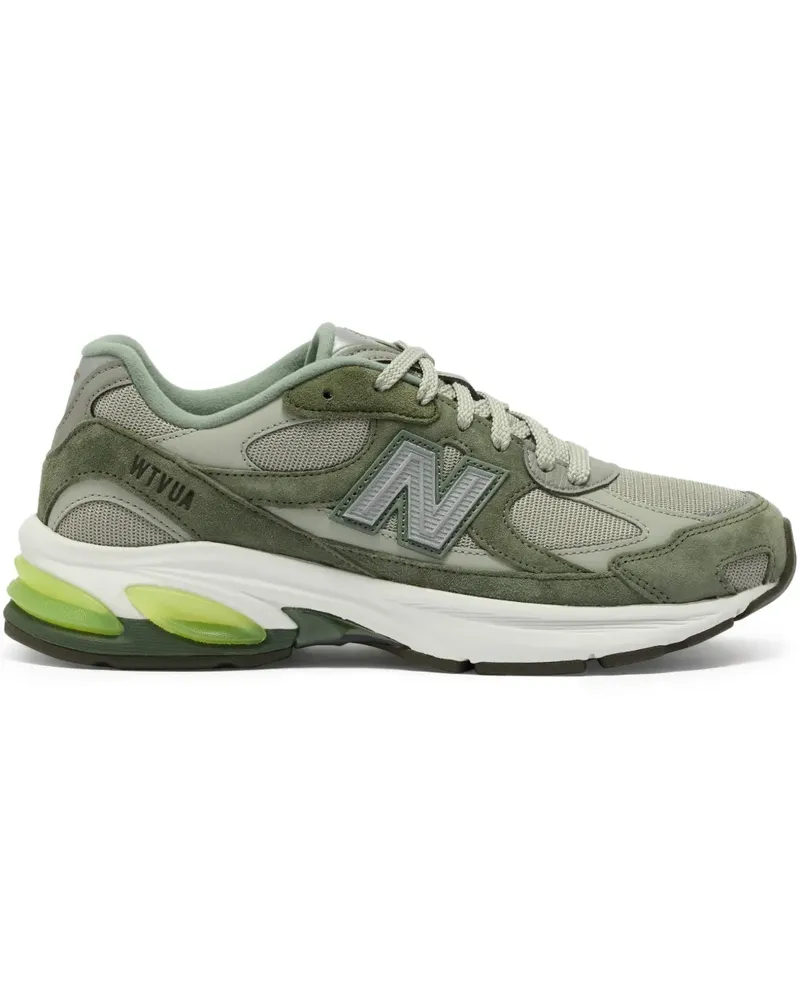 New Balance x WTAPS Abzorb 2010 Sneakers mit Buchstaben-Applikation - Grün Grün