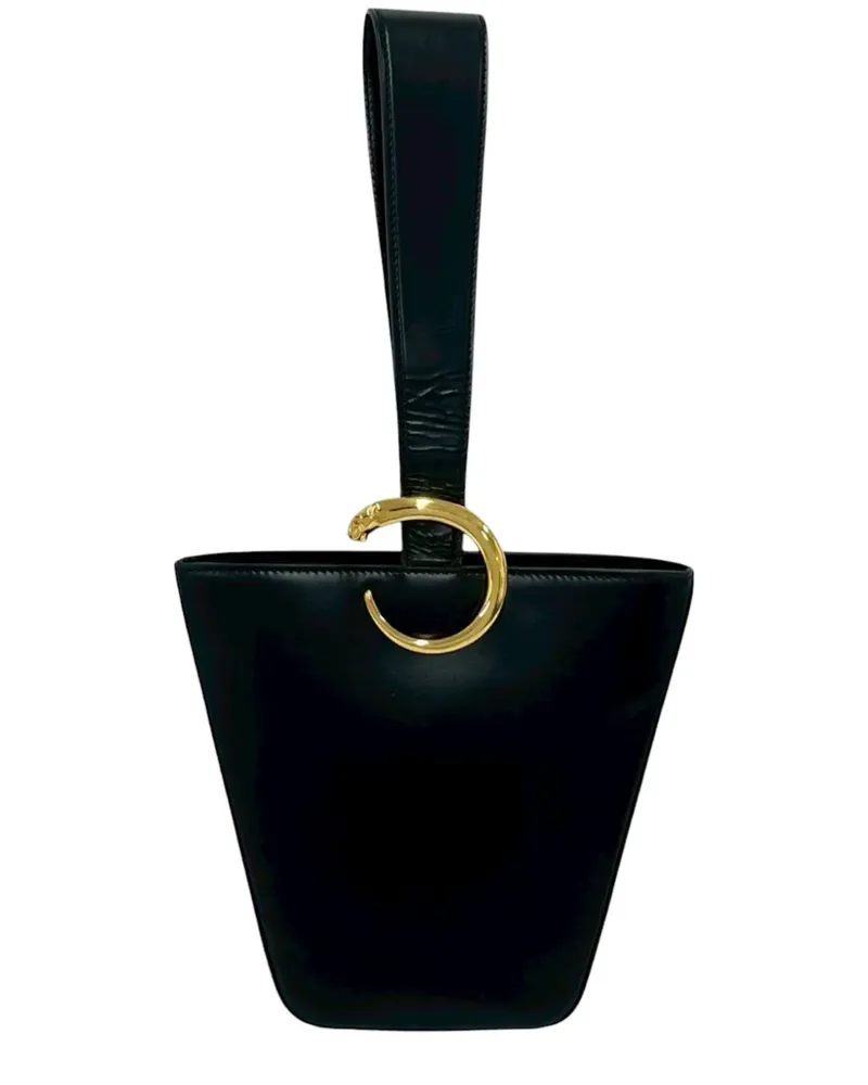 Cartier 2010-2026 Leather Panthere handbag - Schwarz Schwarz