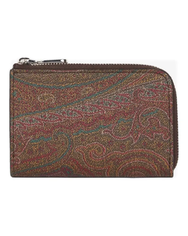 Etro Arnica Portemonnaie - Braun Braun