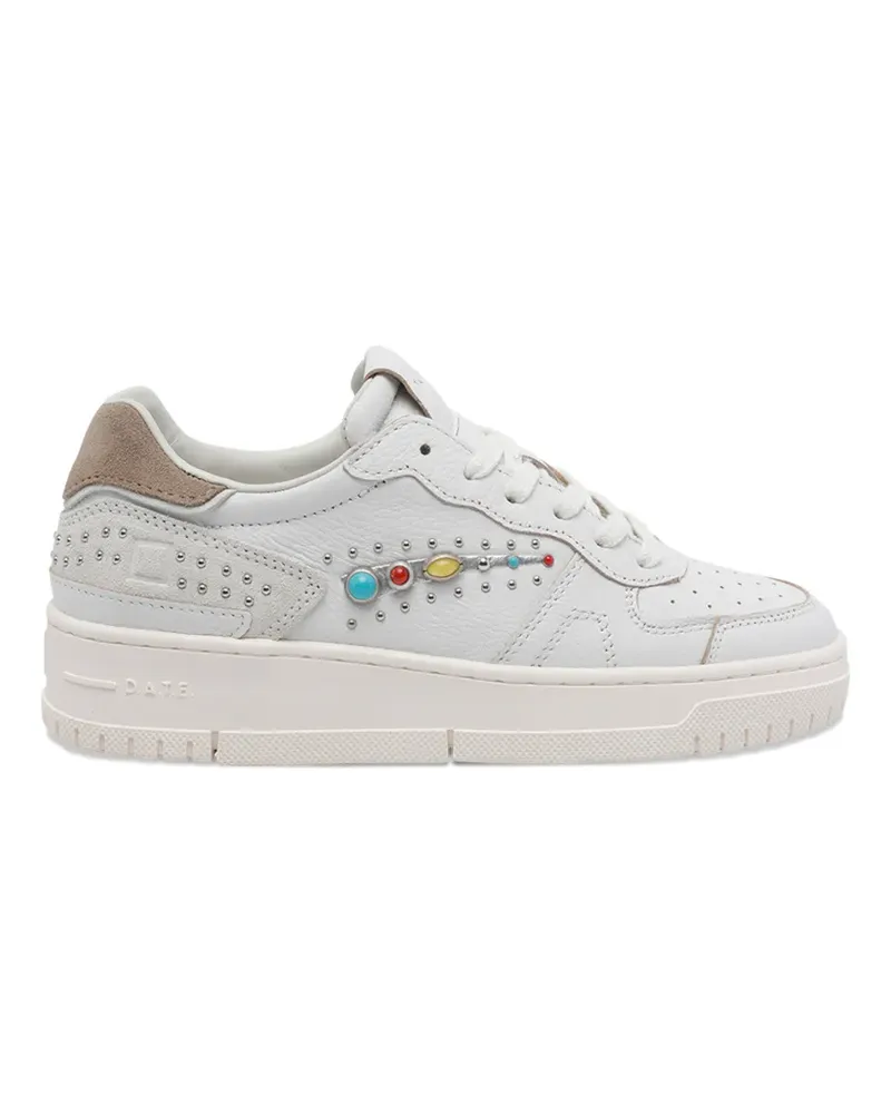 D.A.T.E. Torneo studs sneakers - Weiß Weiß