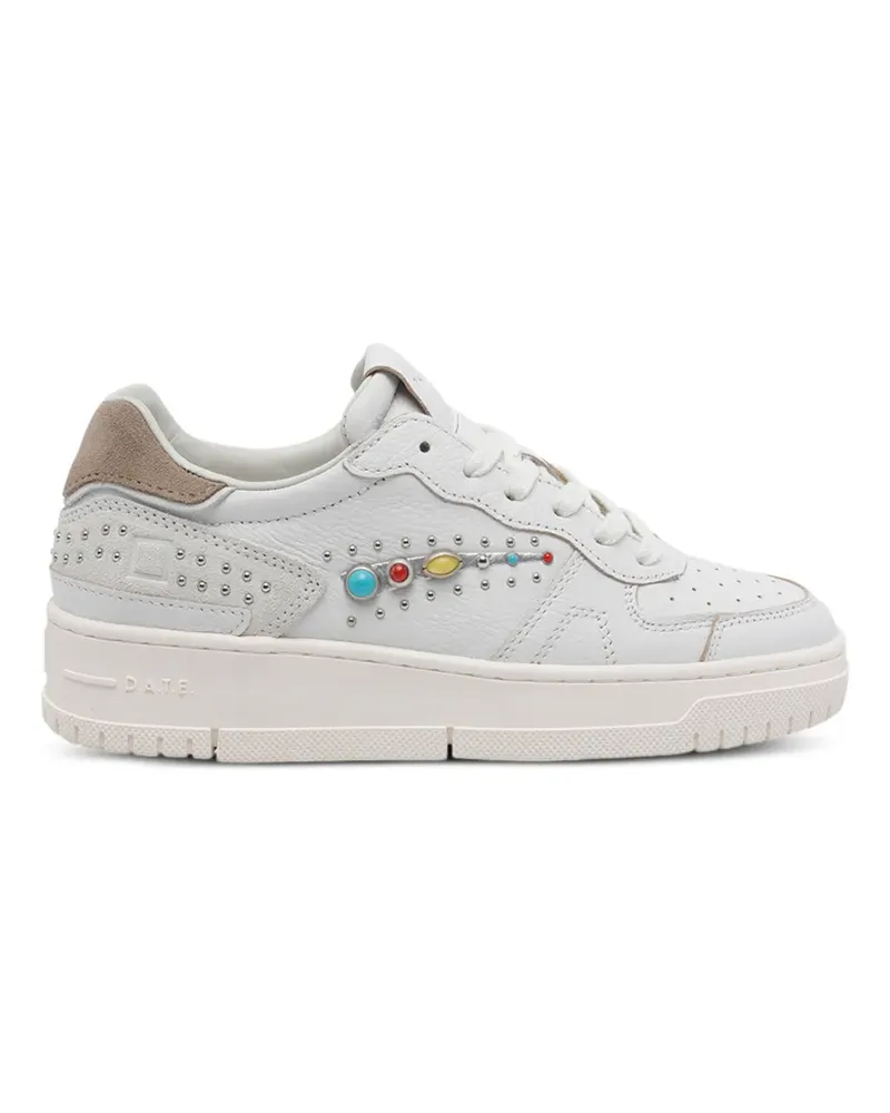 D.A.T.E. Torneo studs sneakers - Weiß Weiß