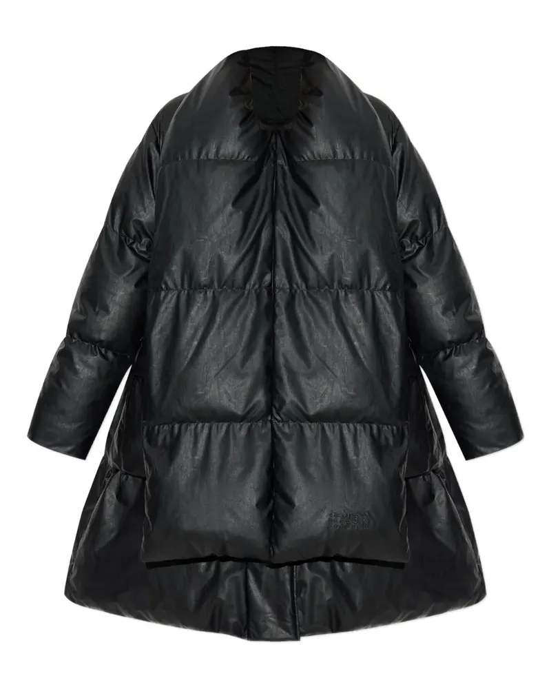 Maison Margiela Gesteppter Mantel - Schwarz Schwarz