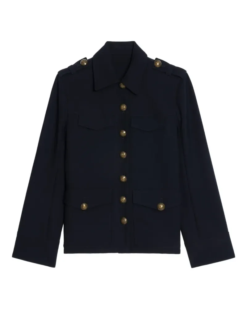 Zadig & Voltaire Veraman buttoned jacket - Blau Blau