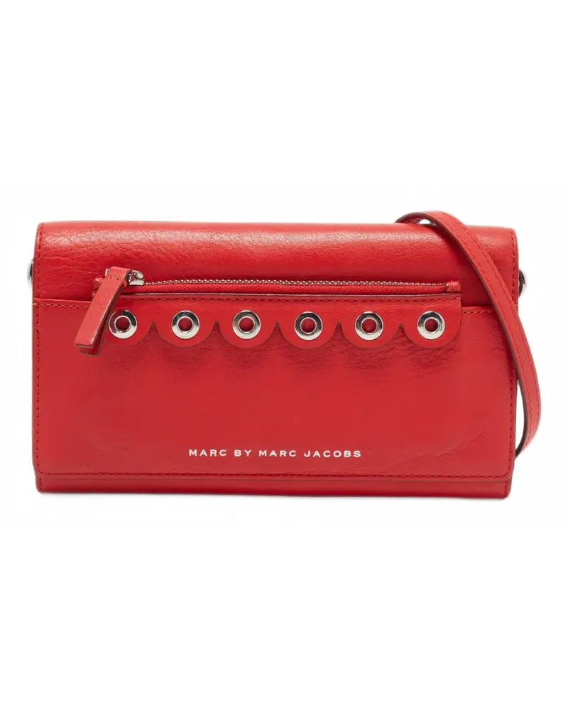 Marc Jacobs Portemonnaie mit Ösen - Rot Rot