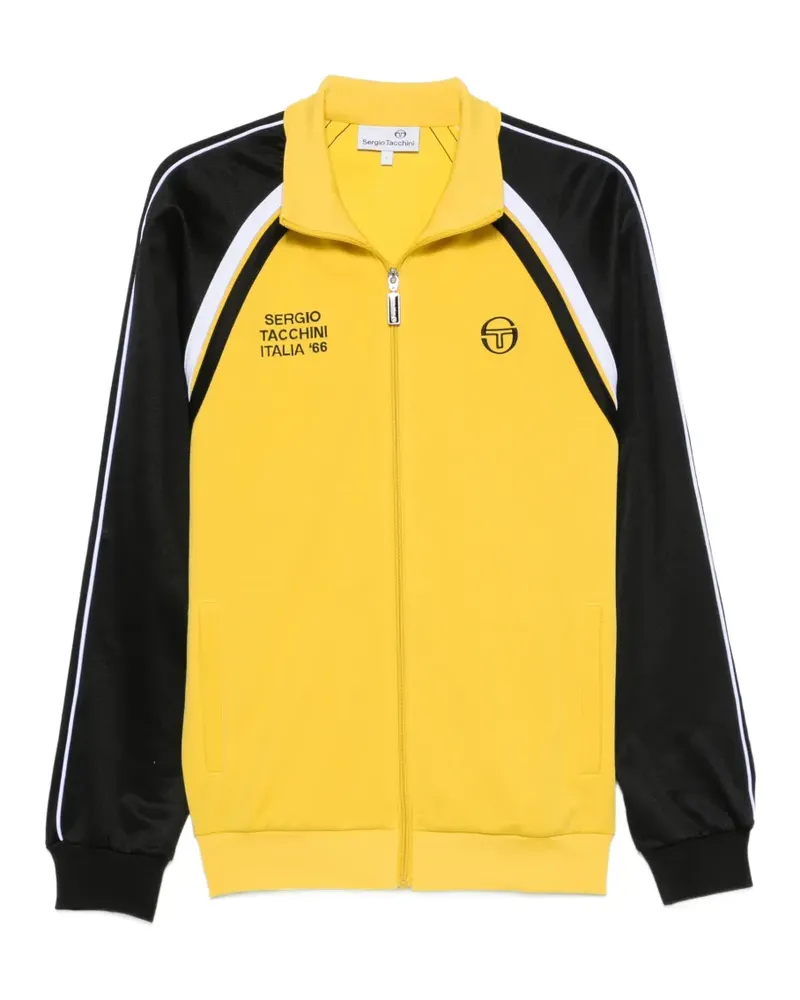 Sergio Tacchini logo-embroidered sweatshirt - Gelb Gelb