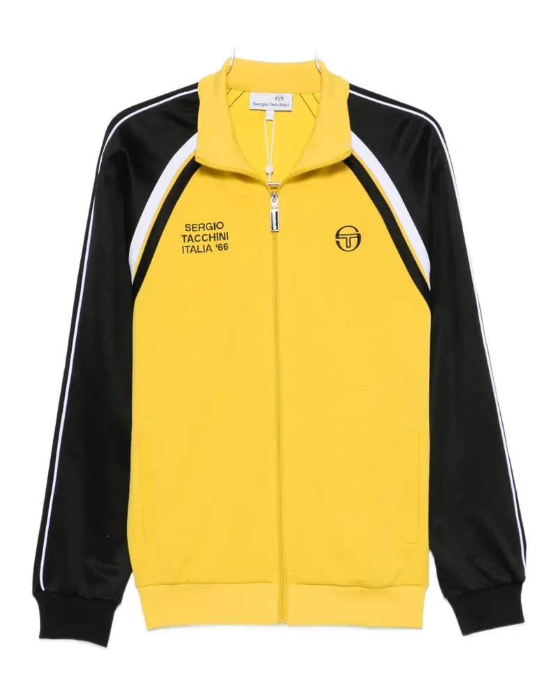 Sergio Tacchini logo-embroidered sweatshirt - Gelb Gelb