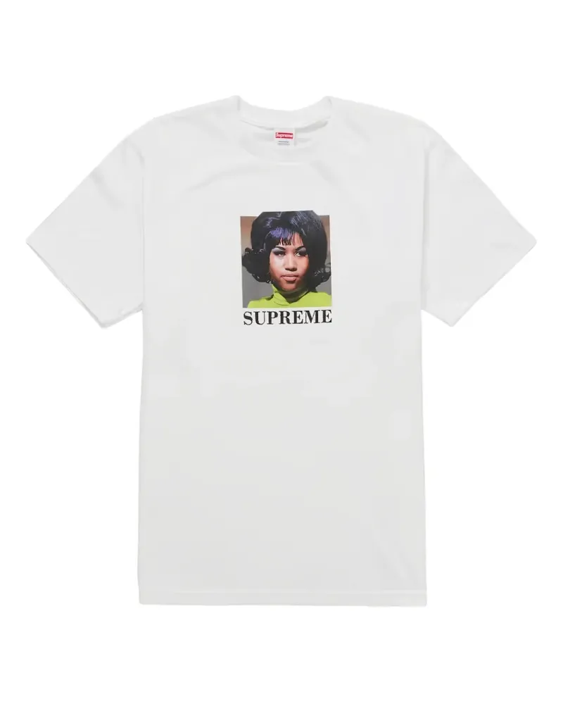 Supreme Being Aretha graphic-print T-shirt - Weiß Weiß