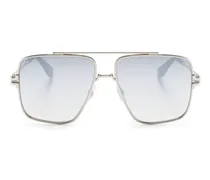 Pilotenbrille mit verspiegelten Gläsern