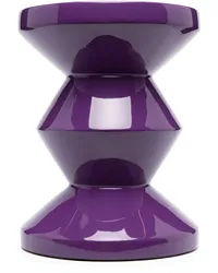 POLSPOTTEN Zig Zag Hocker Violett