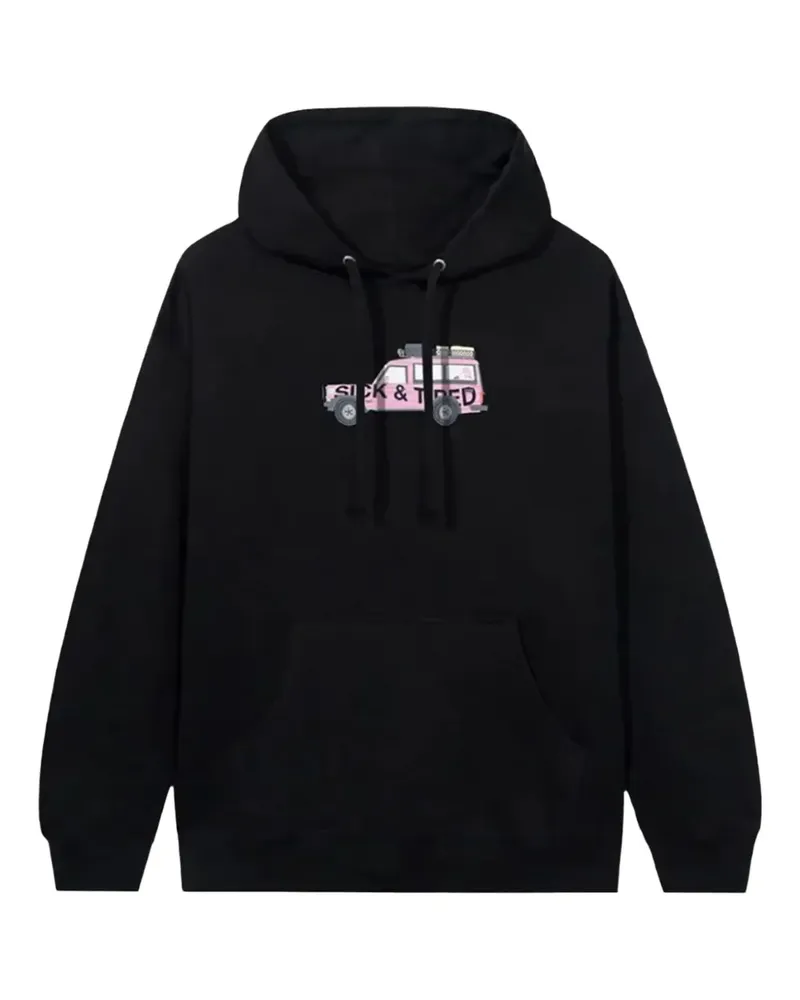 Anti Social Social Club Everybody in LA Hoodie - Schwarz Schwarz
