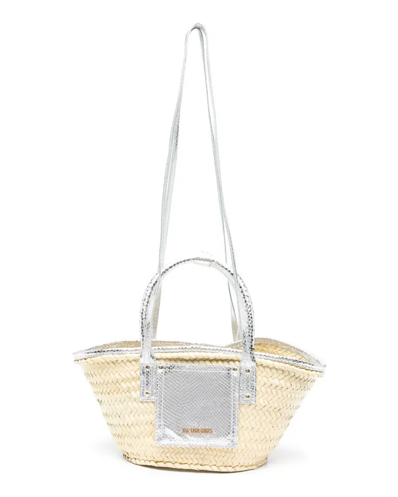 Jacquemus small Soli tote bag - Nude Nude