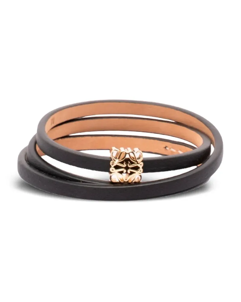 Loewe Armband mit Anagram - Schwarz Schwarz