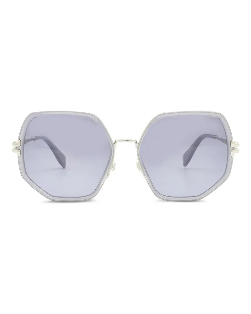 Marc Jacobs geometric-frame sunglasses - Grau Grau