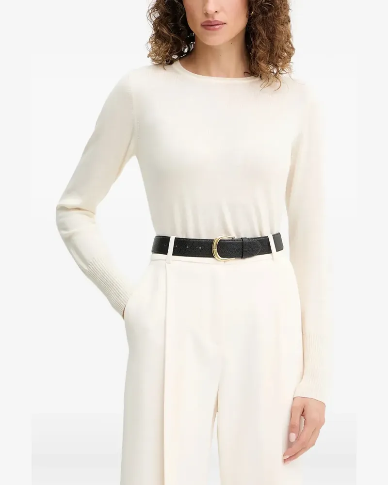 Luisa Spagnoli round-neck sweater - Weiß Weiß