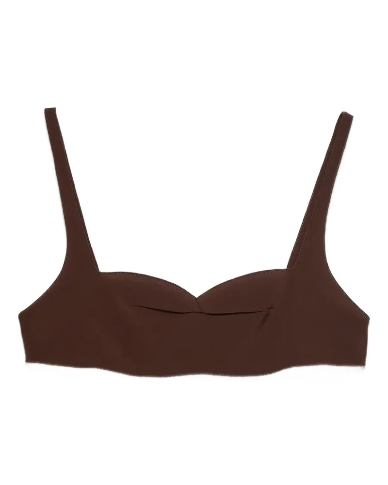 Prada crepe de chine top - Braun Braun