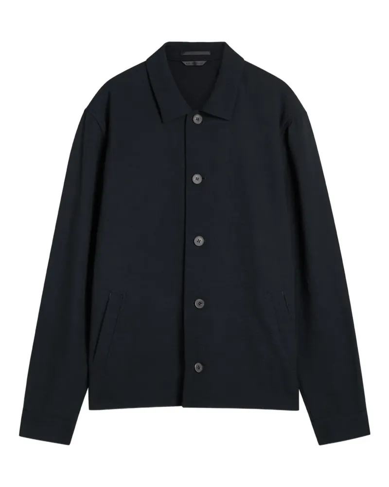 Sunspel Jacke mit Knöpfen - Blau Blau