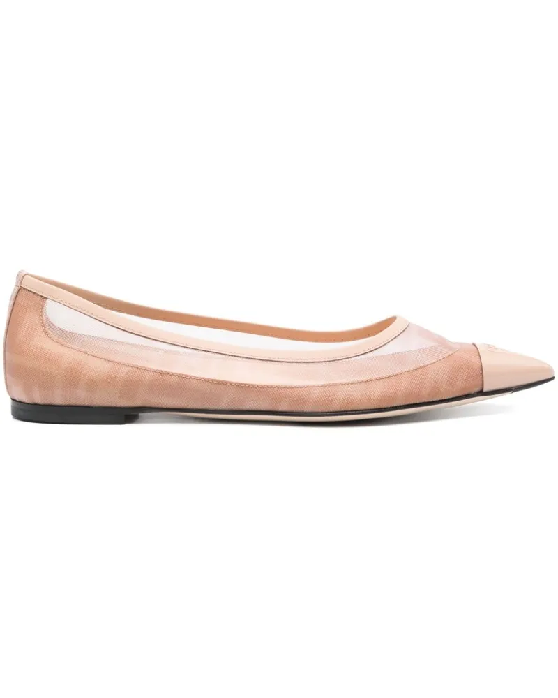 Fendi Colibrì Ballerinas - Rosa Rosa
