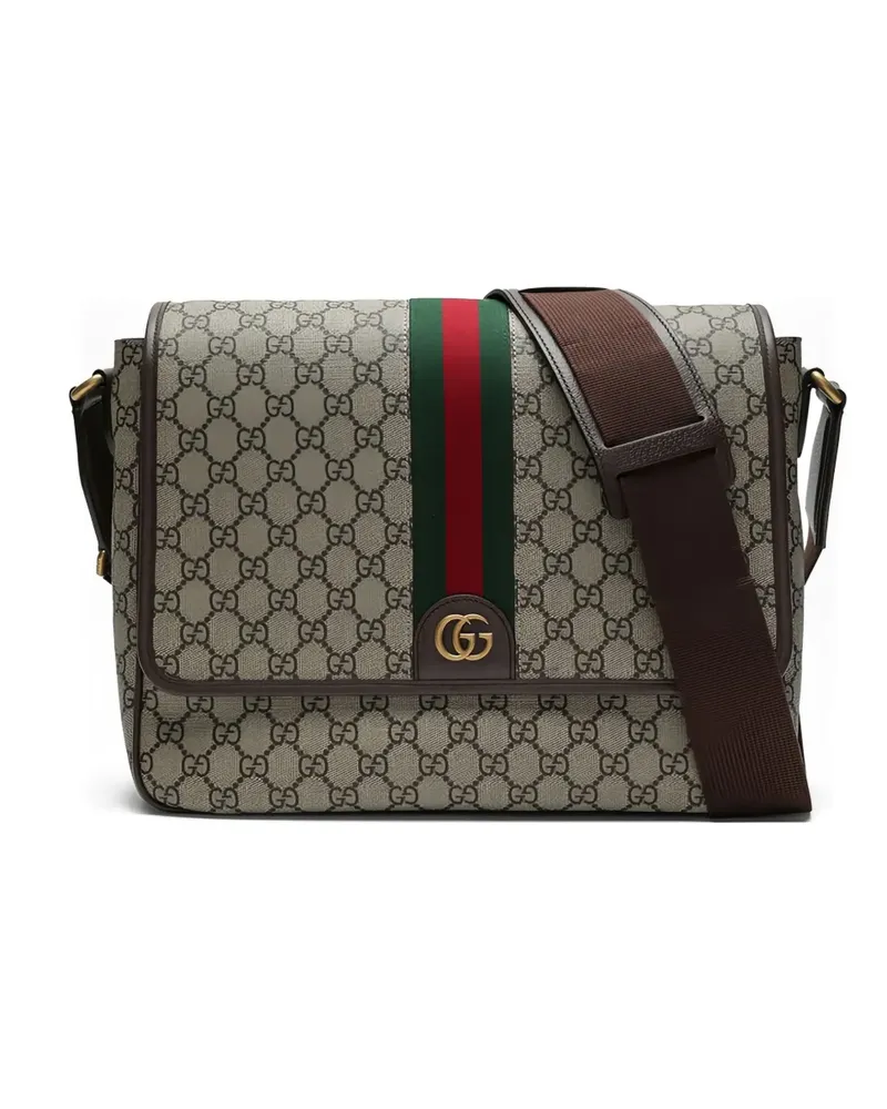 Gucci Ophidia GG Kuriertasche - Nude Nude