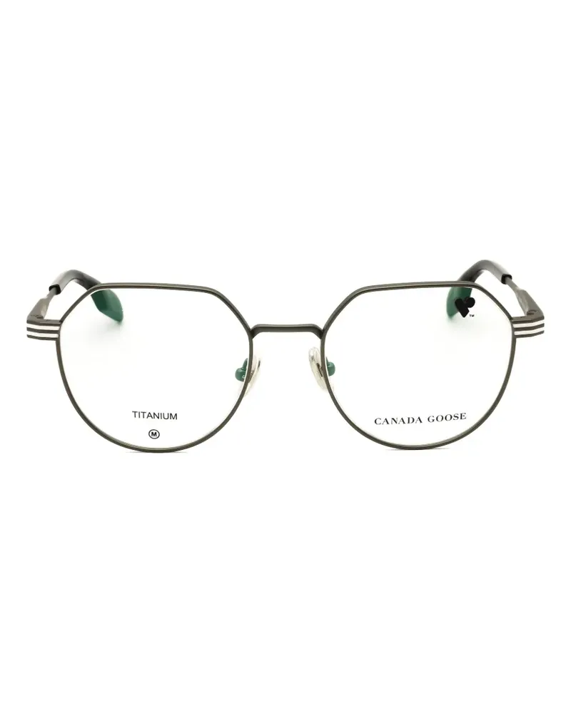 Canada Goose geometric-frame glasses - Grau Grau