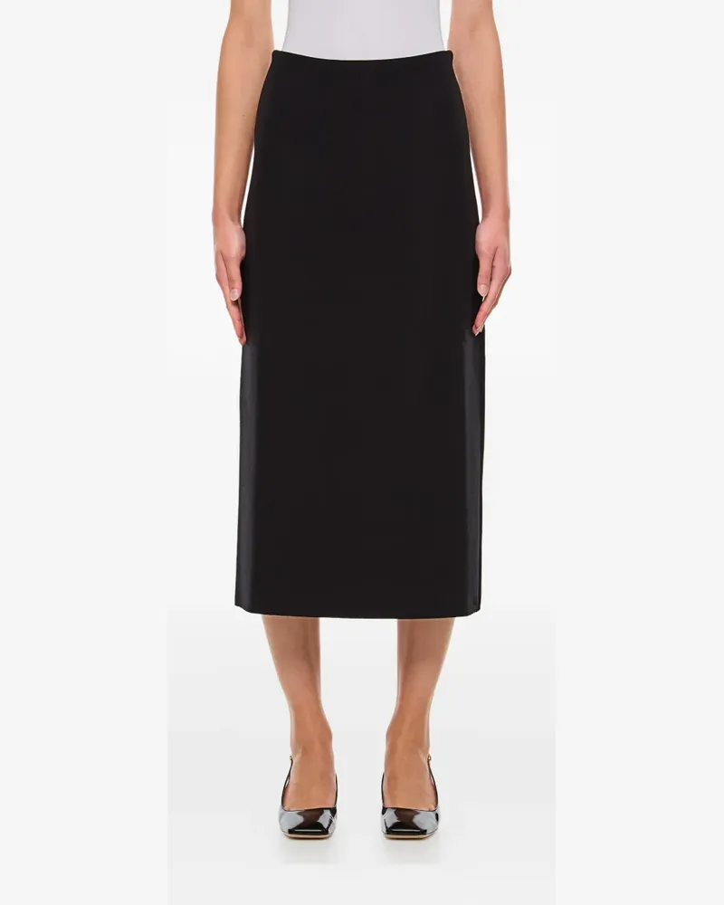 Gabriela Hearst Midirock in A-Linie - Schwarz Schwarz