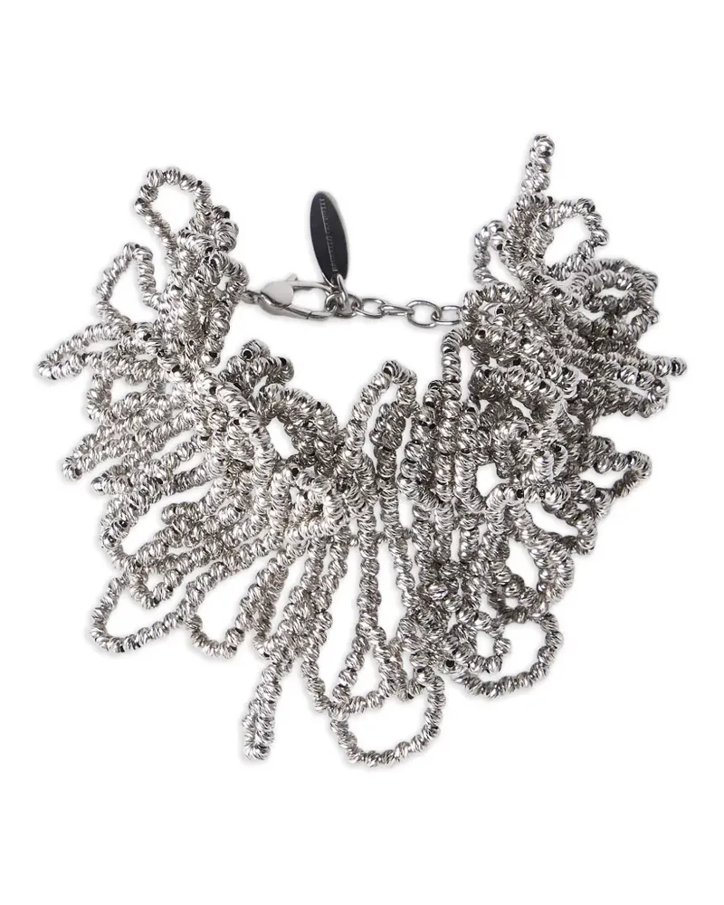 Brunello Cucinelli Armband mit verstellbarer Länge - Silber Silber