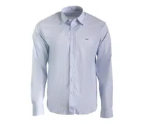 Gestreiftes Hemd - Blau